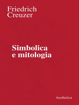 cover image of Simbolica e mitologia